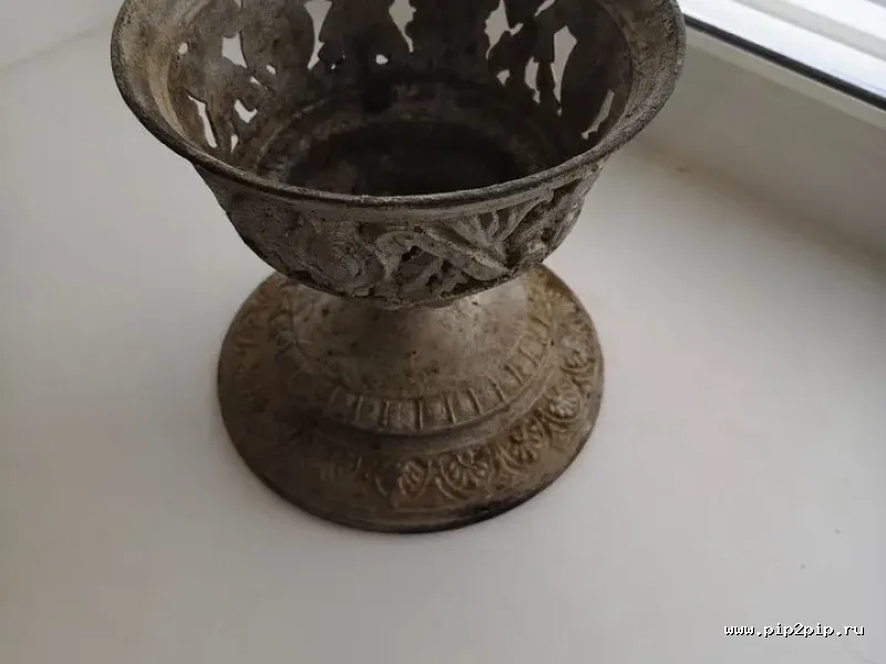 Антиквариат | Ажурная корзина, антиквариат, литьё, 19 век
