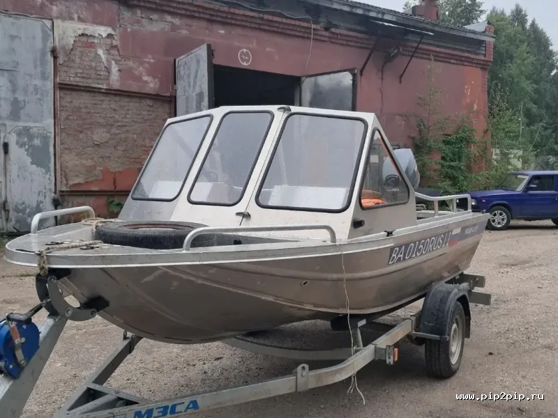 Лодки | 🏆 Продам лодка моторная «РУСБОТ 43 jet» + Yamaha 40 (2-такт) + прицеп. Лёгкий, надёжный, готов к эксплуатации!